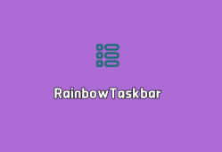 RainbowTaskbar v3.1.0 单文件绿色版-任务栏彩虹效果创建