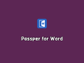 Word密码解除 Passper for Word v4.0.2.1 绿色便捷版