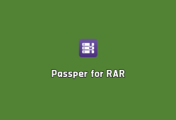 Passper for RAR（RAR密码去除）v4.0.0.4 绿色破解版