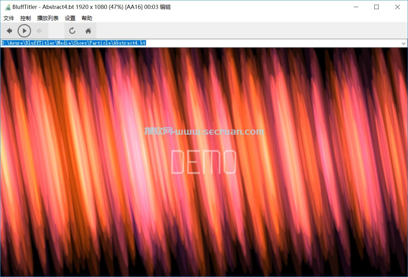 BluffTitler（文字动画制作）v16.6.0.6 多语言破解版 BluffTitler BluffTitler破解版 BluffTitler绿色版 16 第1张