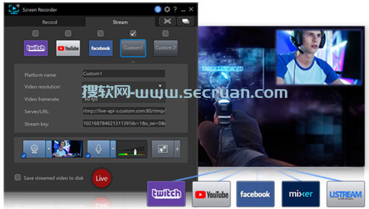 连讯电脑录屏 CyberLink Screen Recorder v4.3.1.27965 破解版 4 第1张