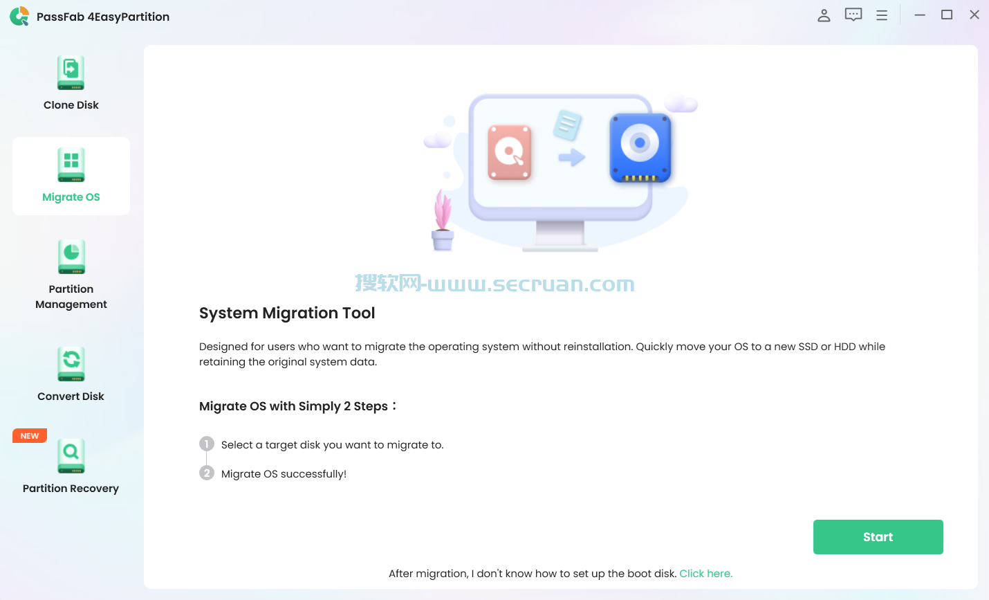 磁盘分区工具 PassFab 4EasyPartition v3.1.0.21 多语言绿色版 绿色版 3 第2张