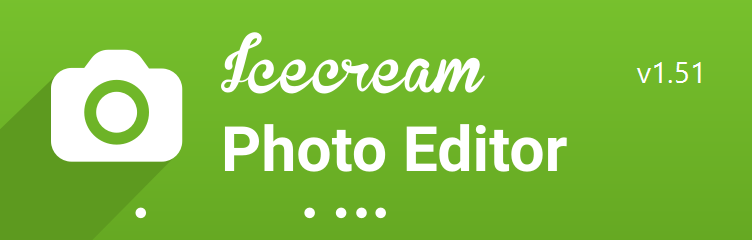 冰淇淋照片编辑 Icecream Photo Editor v1.51.0 绿色破解版 破解版 绿色版 冰淇淋照片编辑工具 第1张