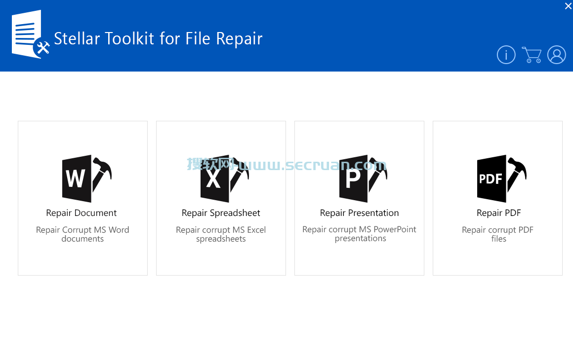 文件修复工具 Stellar Toolkit for File Repair v2.3.0 破解版 2 第1张