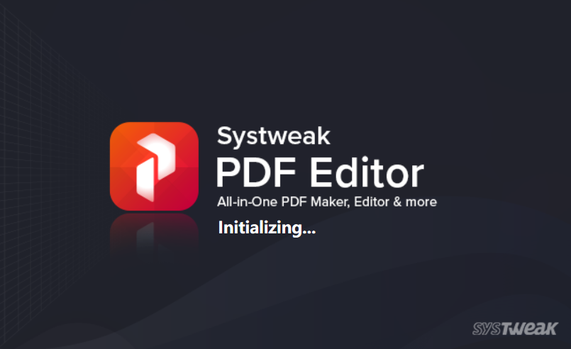 PDF文件编辑 Systweak PDF Editor v1.0.0.4490 绿色专业版 绿色版 专业版 第1张