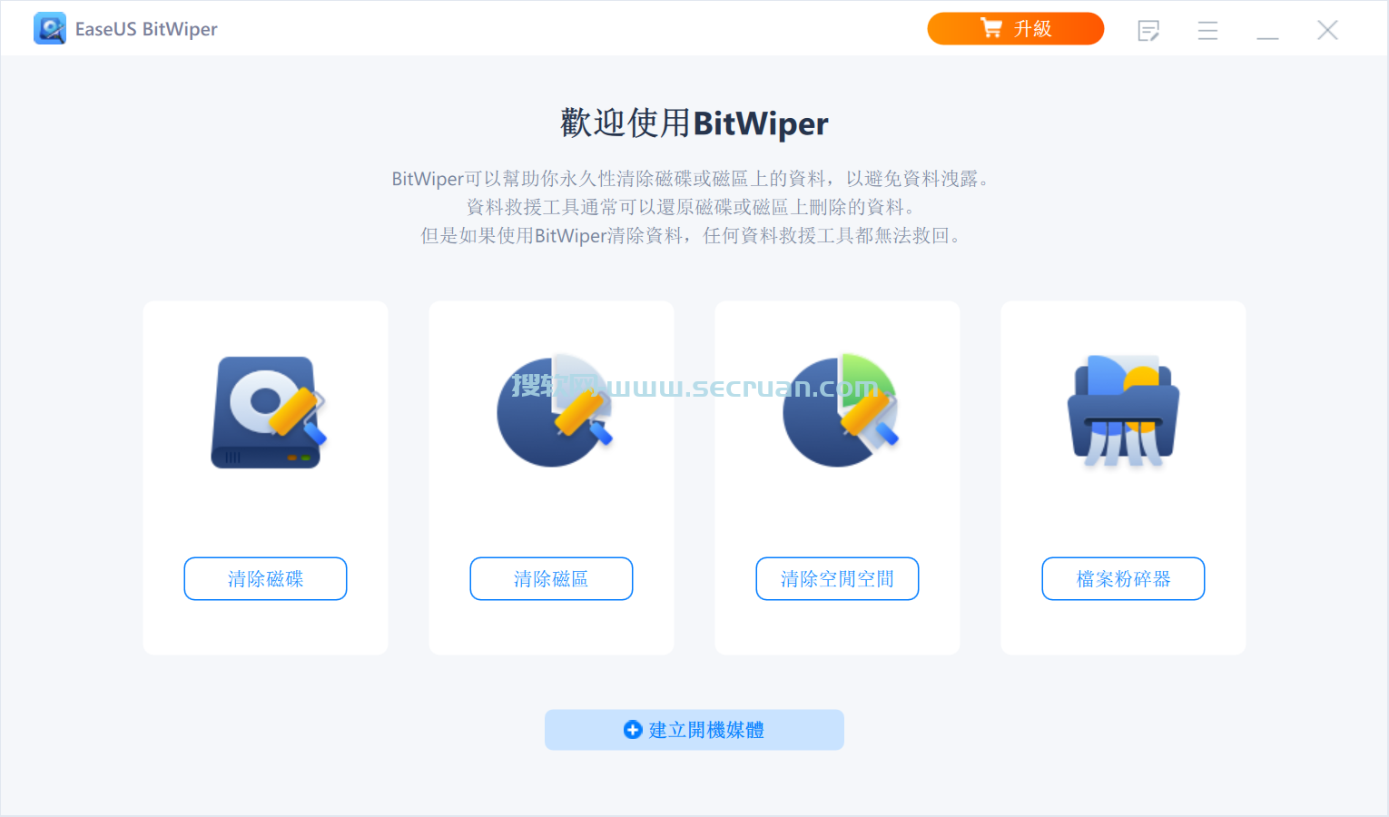 EaseUS BitWiper Pro v2.0.2.250305 中文破解版-易我数据擦除软件 破解版 2 易我数据擦除软件 第2张