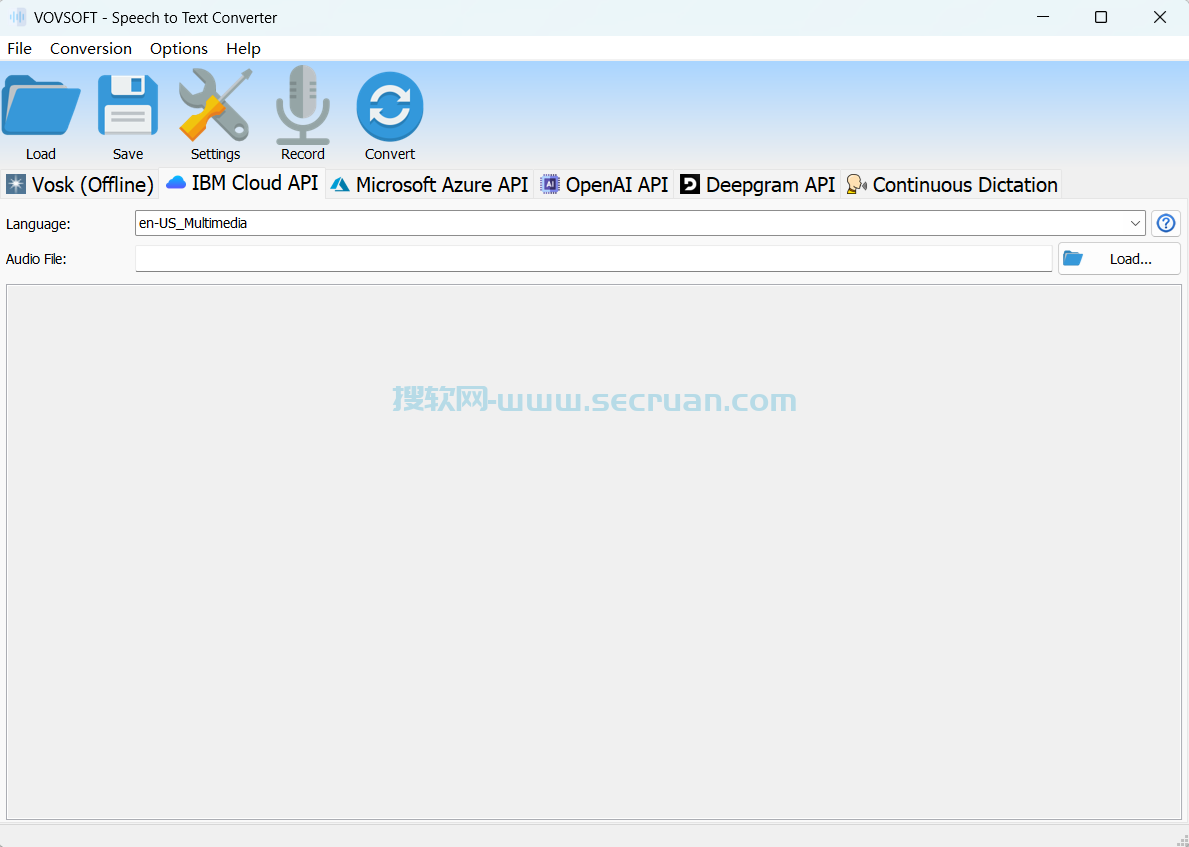Vovsoft Speech to Text Converter v5.5.0 破解版-语音转文本工具 破解版 5 第2张